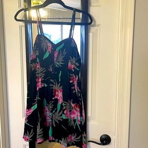 BILLABONG Tropical Floral Mini Dress ~ Small